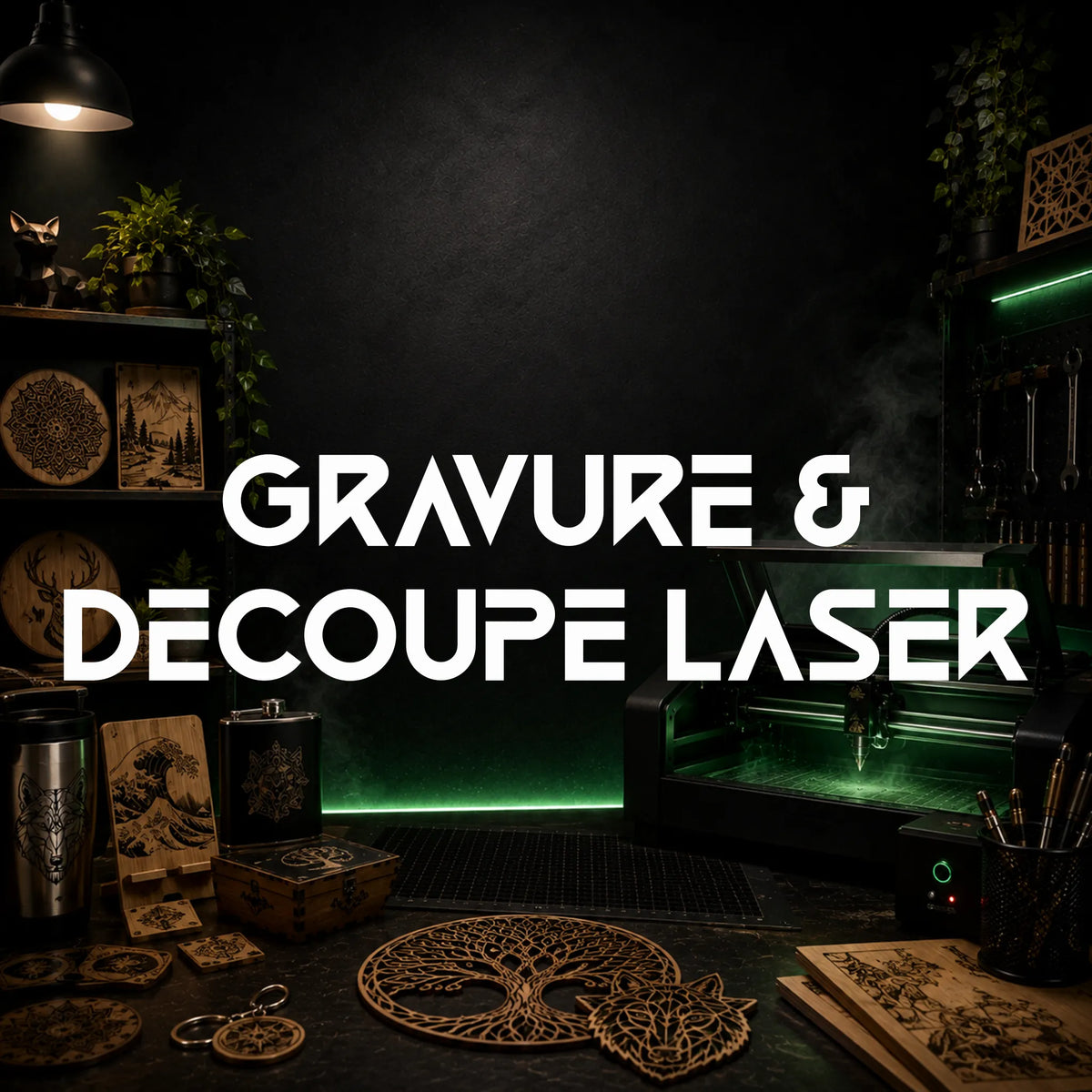 Gravure et découpe laser