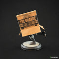 Figurine Solid Snake caché dans son carton – Metal Gear Solid – Statue peinte – Décoration gaming
