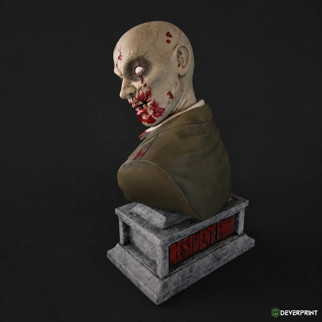 Buste Zombie – Resident Evil | Buste de collection 15 cm