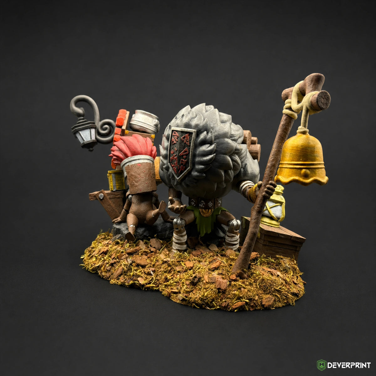 Diorama Noco & Monoco 20 cm – Clair Obscur: Expedition 33 – Statue de collection