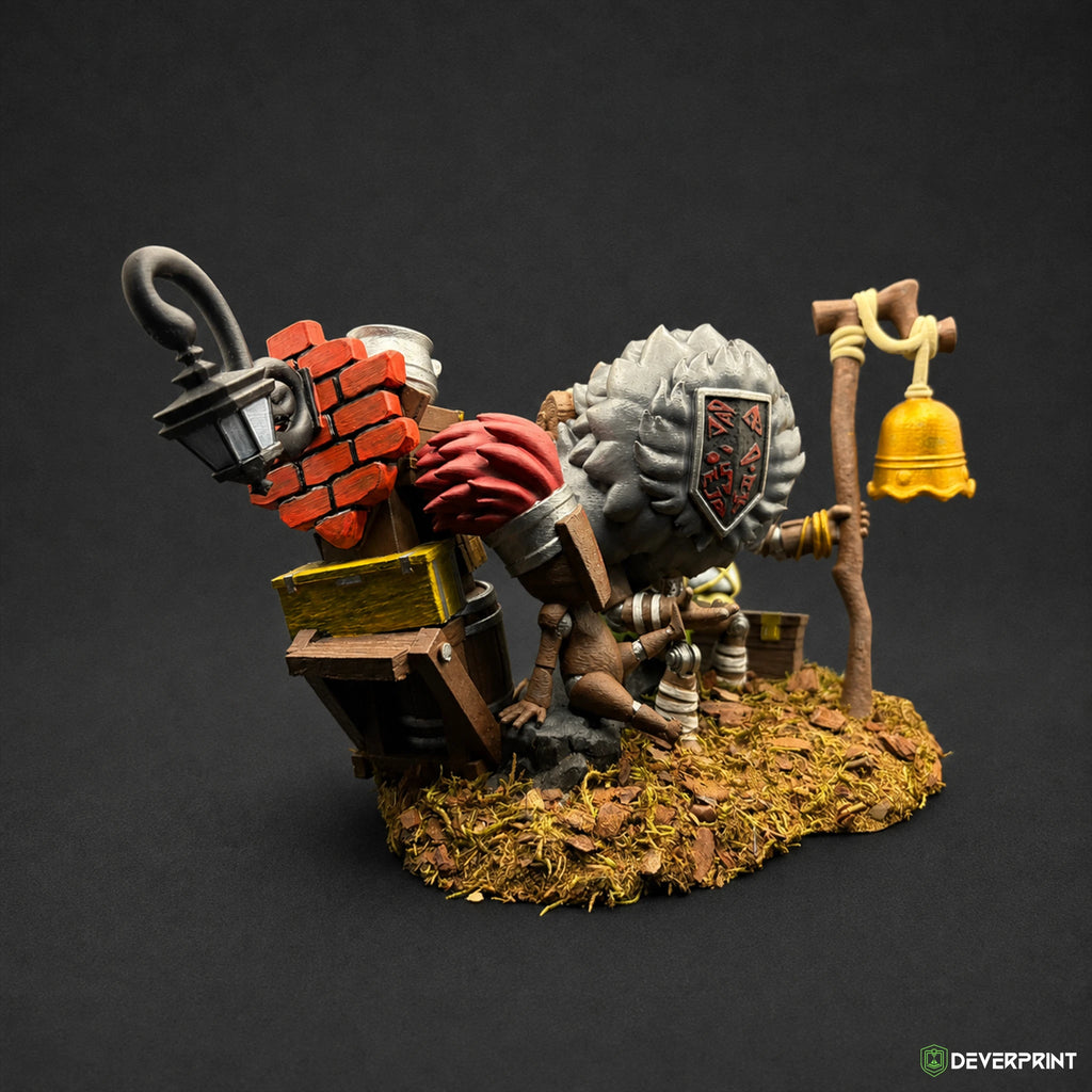 Diorama Noco & Monoco 20 cm – Clair Obscur: Expedition 33 – Statue de collection