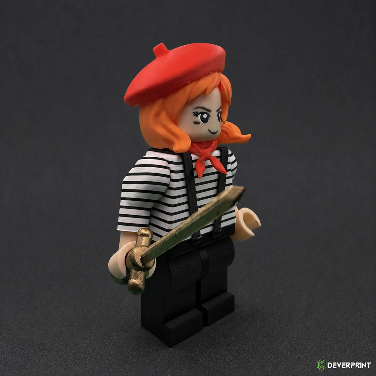Figurine Maelle style briques de construction – 23 cm