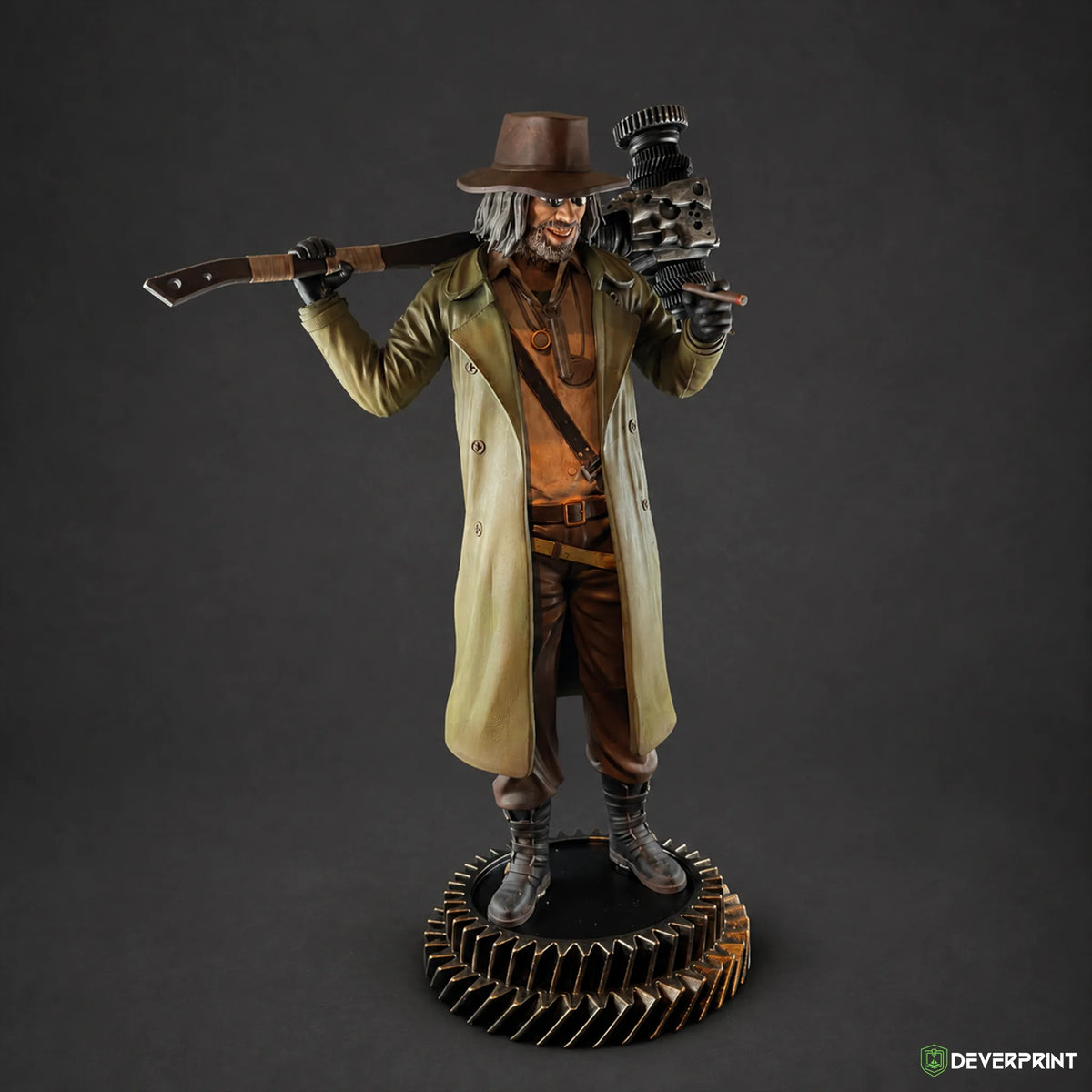 Figurine Heisenberg – Resident Evil Village | 40 cm avec socle