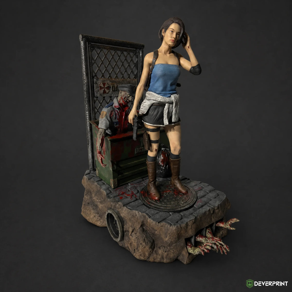 Diorama Jill Valentine – Resident Evil 3 | 40 cm
