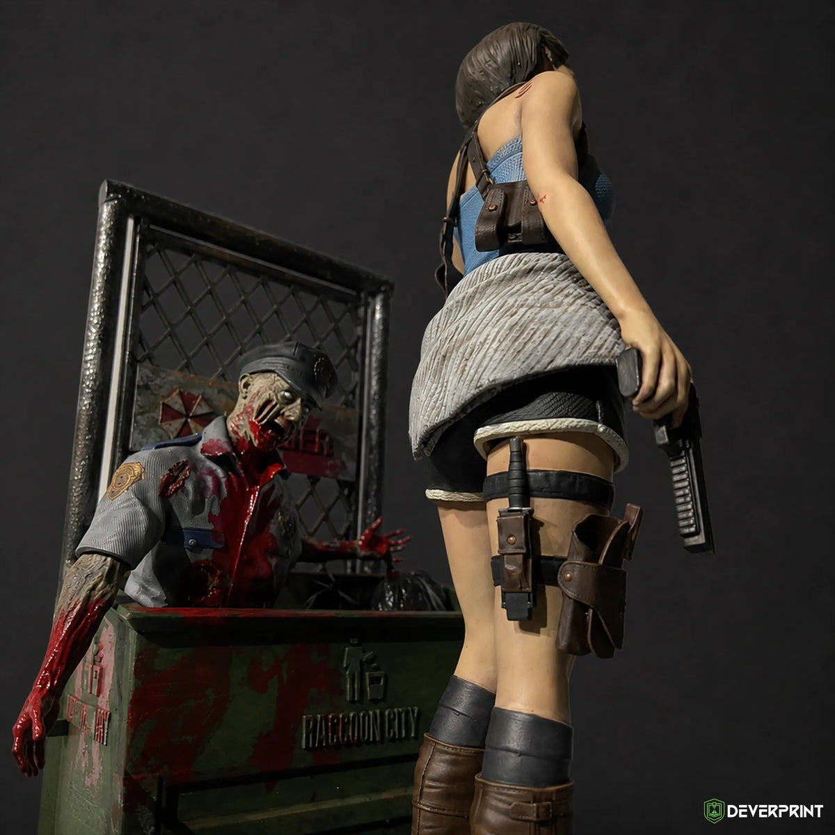 Diorama Jill Valentine – Resident Evil 3 | 40 cm