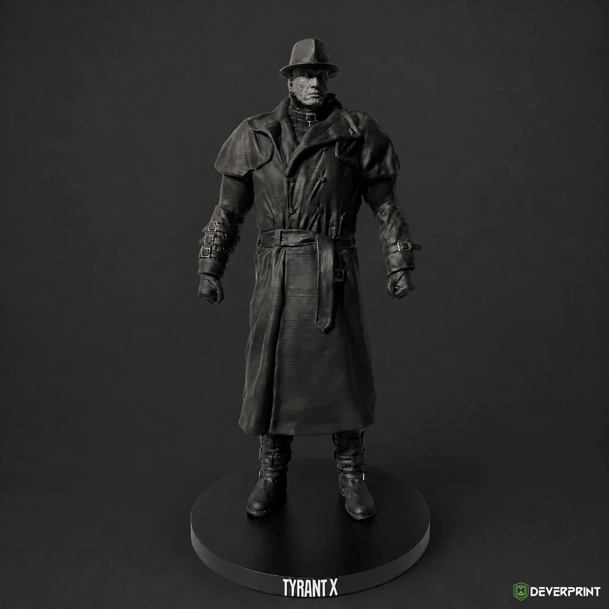 Figurine Monsieur X – Resident Evil | 30 cm avec socle