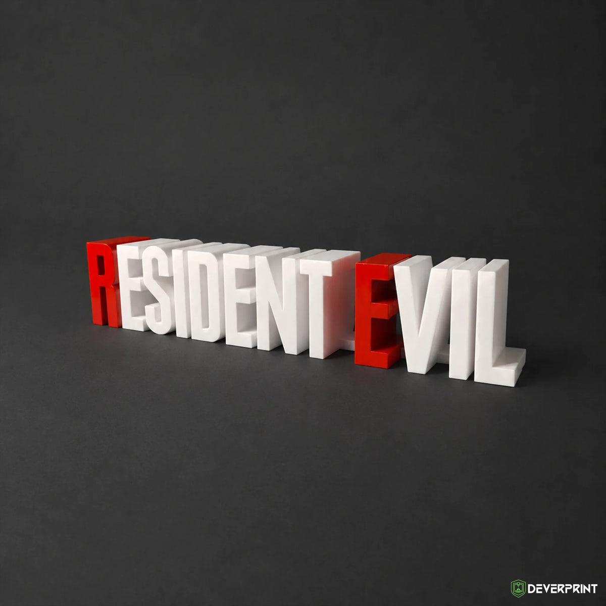 Décoration Resident Evil – Logo 3D | 25 cm